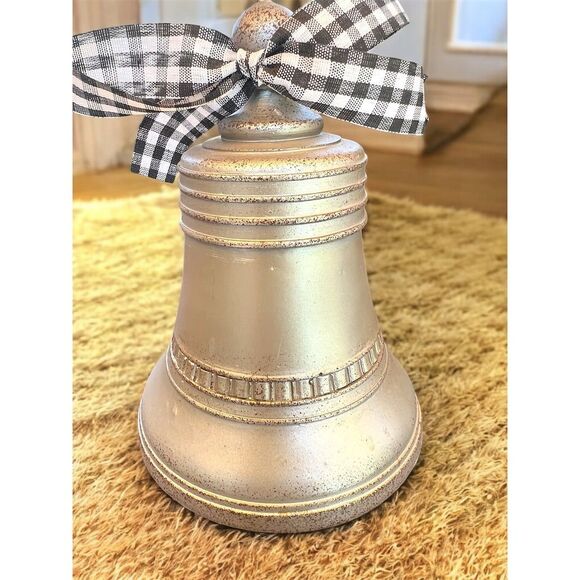 Holiday Home Rooster Weathervane Tabletop Bell Farmhouse Decor Rustic Farmcore - Picture 7 of 7